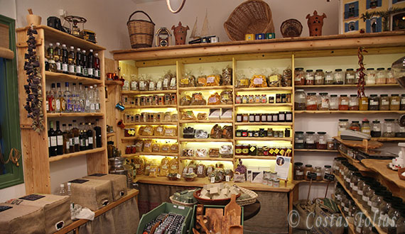Traditional products from Sifnos and Greece